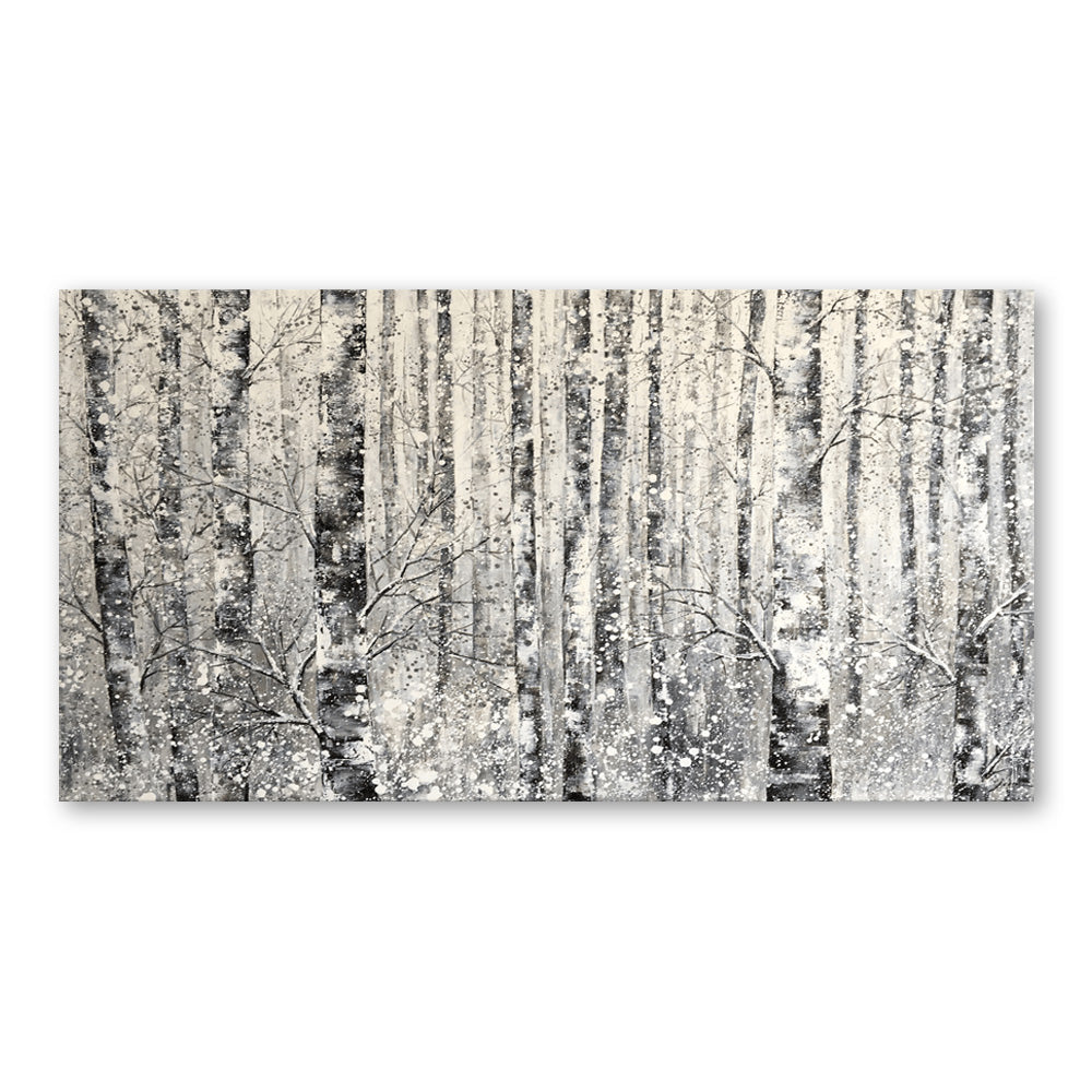 Wintry Bliss Landscape ART- Asst Sizes Canvas Art - EA138