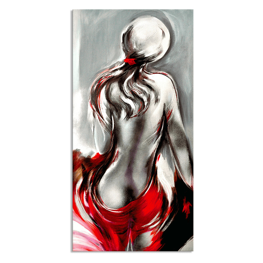 The Nude - Hand Embellished Canvas Art - EA146 - 60x120cm