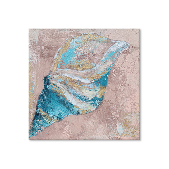 Sea Shell - Embellished Mixed Media Art - EA275