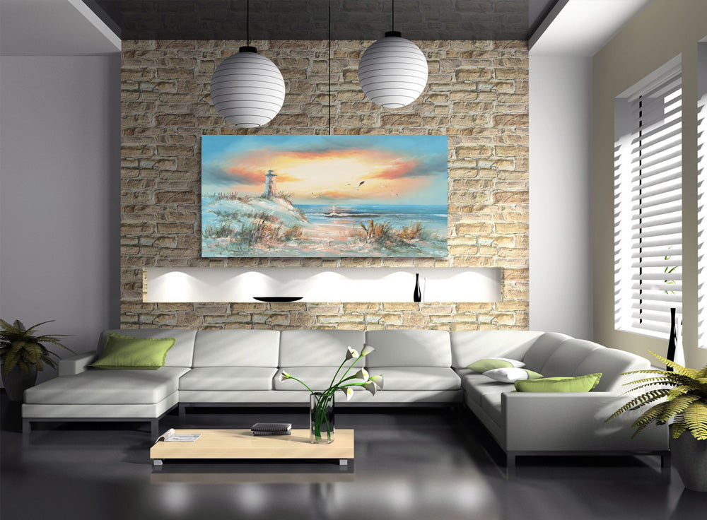 The Lighthouse - Asst Sizes Canvas Art - EA313