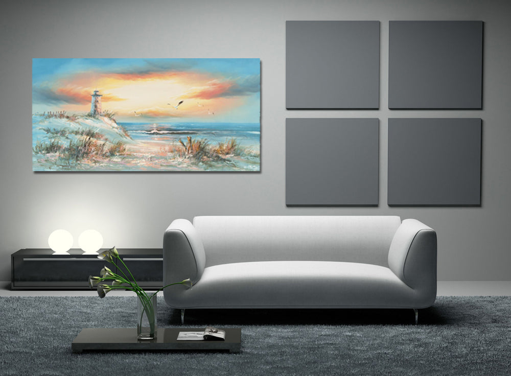 The Lighthouse - Asst Sizes Canvas Art - EA313