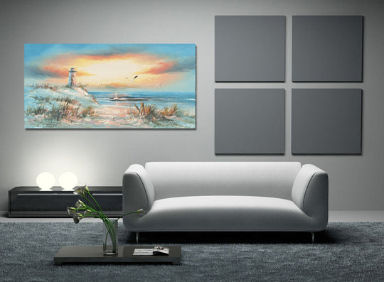 The Lighthouse - Asst Sizes Canvas Art - EA313