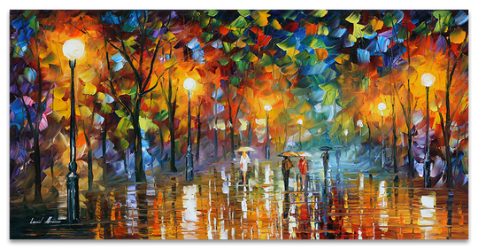 Large Scale Leonid Afremov Embellished Art - 100x200cm - EA375