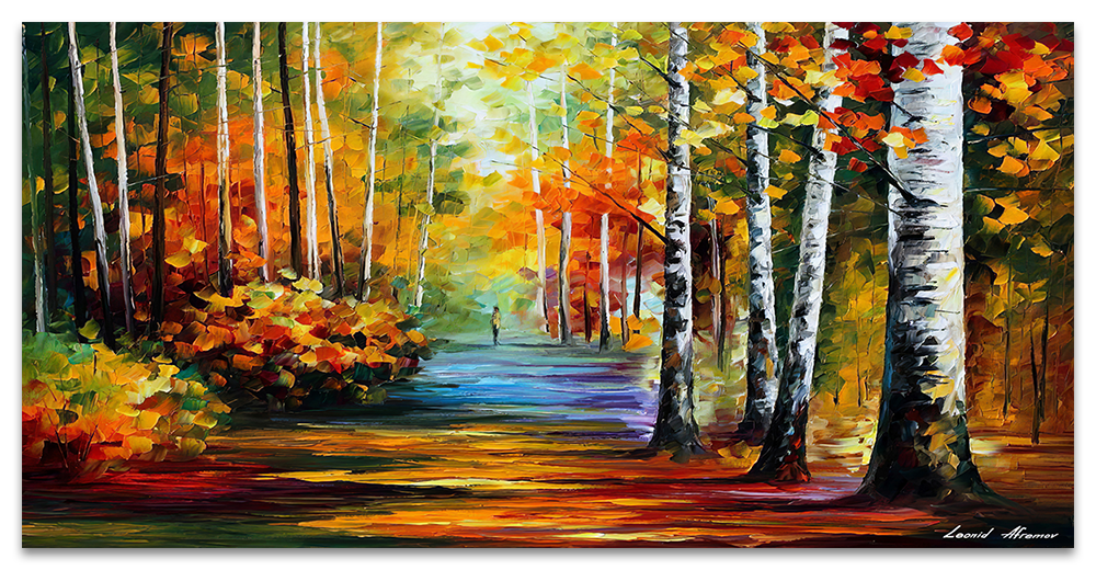 Large Scale Leonid Afremov Embellished Art - 100x200cm - EA377