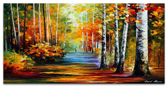 Large Scale Leonid Afremov Embellished Art - 100x200cm - EA377