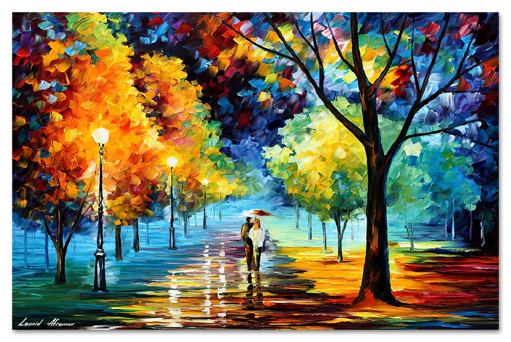 Large Scale Leonid Afremov Embellished Art - 150x230cm - EA379