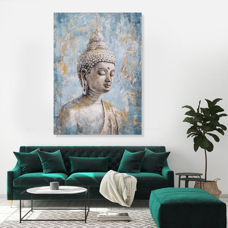 Tranquil Buddha - Embellished Art - EA445 - 50X70cm - Priceless ART:  Australia's Largest Range of Affordable ART