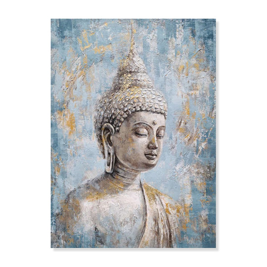 Tranquil Buddha - Embellished Art - EA445 - 50X70cm - Priceless ART:  Australia's Largest Range of Affordable ART