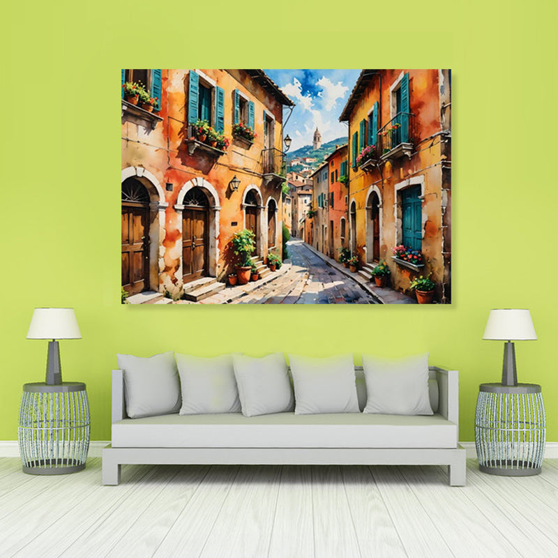 Tuscan Charm - Embellished Art - EA451 - 50x70cm - Priceless ART:  Australia's Largest Range of Affordable ART