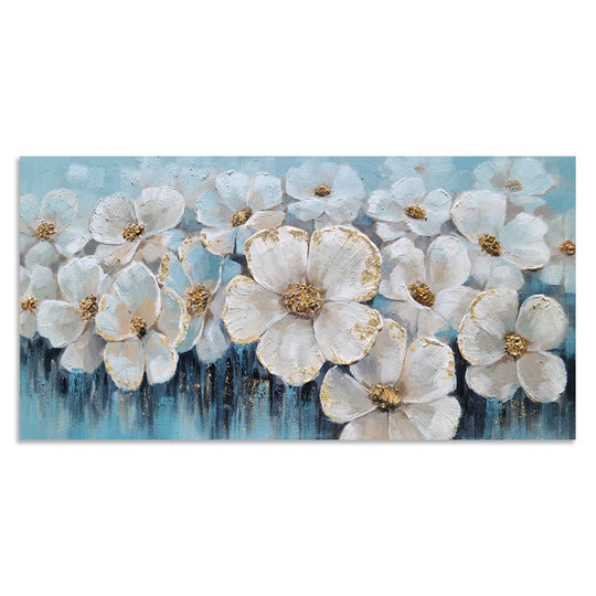 Golden Bloom Meadow - Embellished Art - EA454