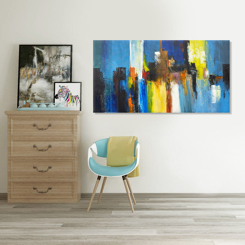 Urban Reflections - Embellished Canvas Art - Assorted Sizes - EBA103