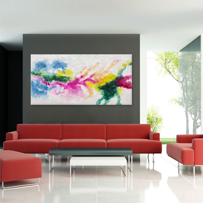 Vibrant Horizons - Embellished Canvas Art - Assorted Sizes - EBA104