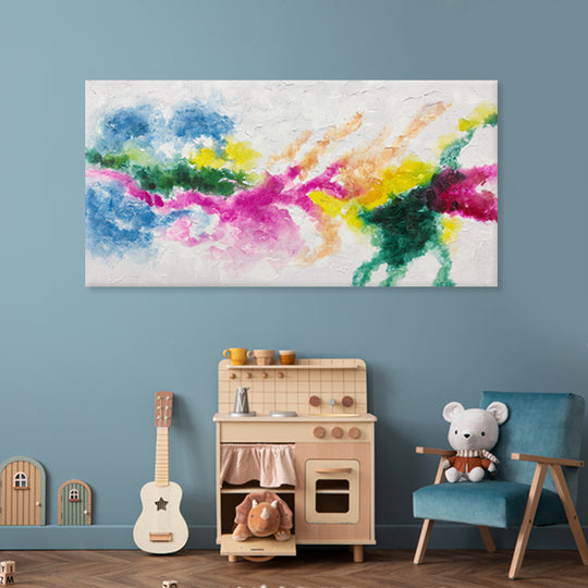 Vibrant Horizons - Embellished Canvas Art - Assorted Sizes - EBA104