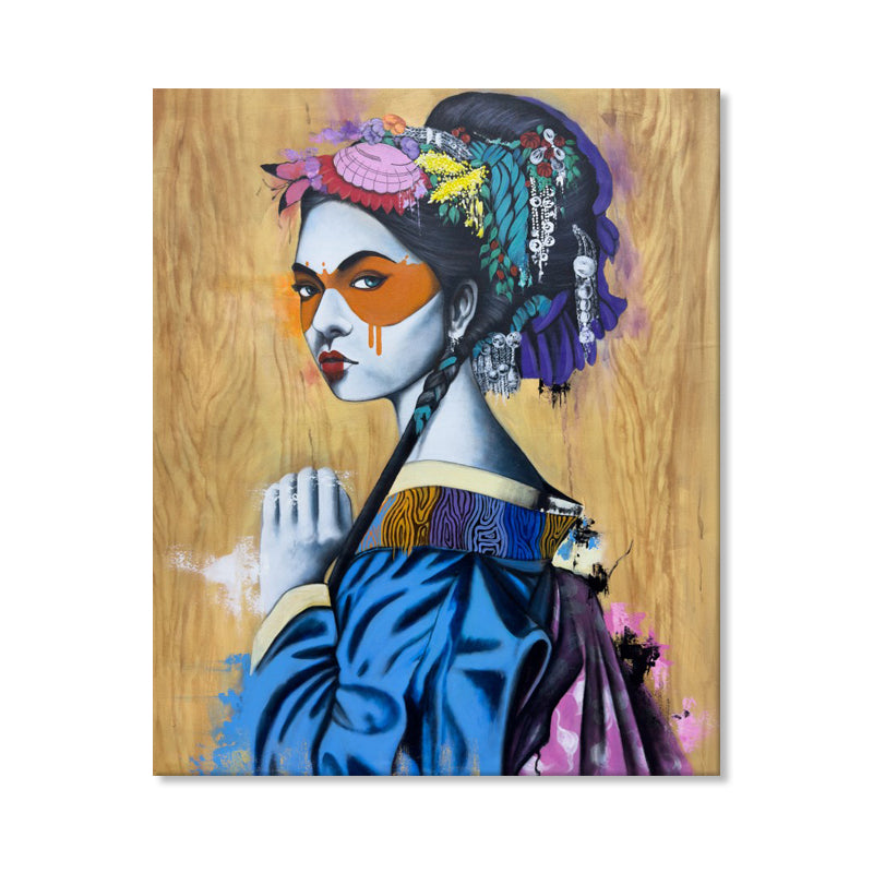 Portrait of Grace - Embellished Canvas Art Print - 100x120cm - EBA117