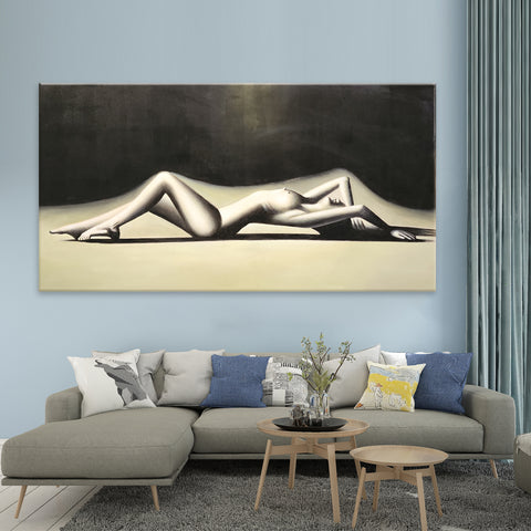 The Nude - Hand Painted Art - 80x150cm FA321