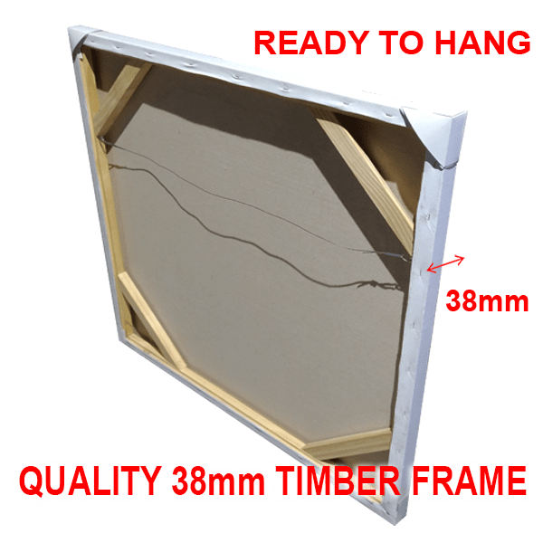 Stripes & Bliss - Canvas Print ART-CN157-60x60cm