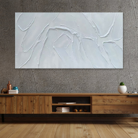 Subtle Currents - Textural Hand Painted Art - HT102 - 80x150cm