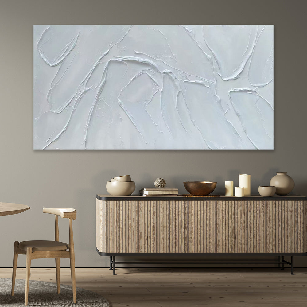 Subtle Currents - Textural Hand Painted Art - HT102 - 80x150cm
