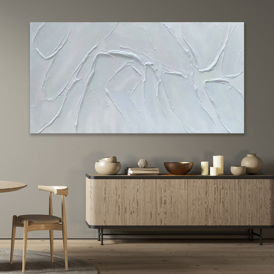 Subtle Currents - Textural Hand Painted Art - HT102 - 80x150cm