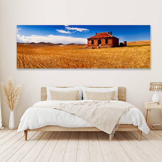 Outback Abode - Canvas Print Art - JP117 - 60x180cm