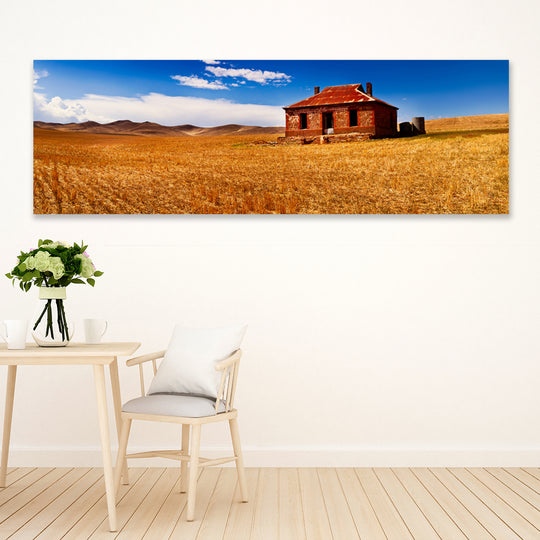 Outback Abode - Canvas Print Art - JP117 - 60x180cm