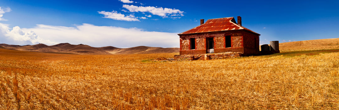 Outback Abode - Canvas Print Art - JP117 - 60x180cm