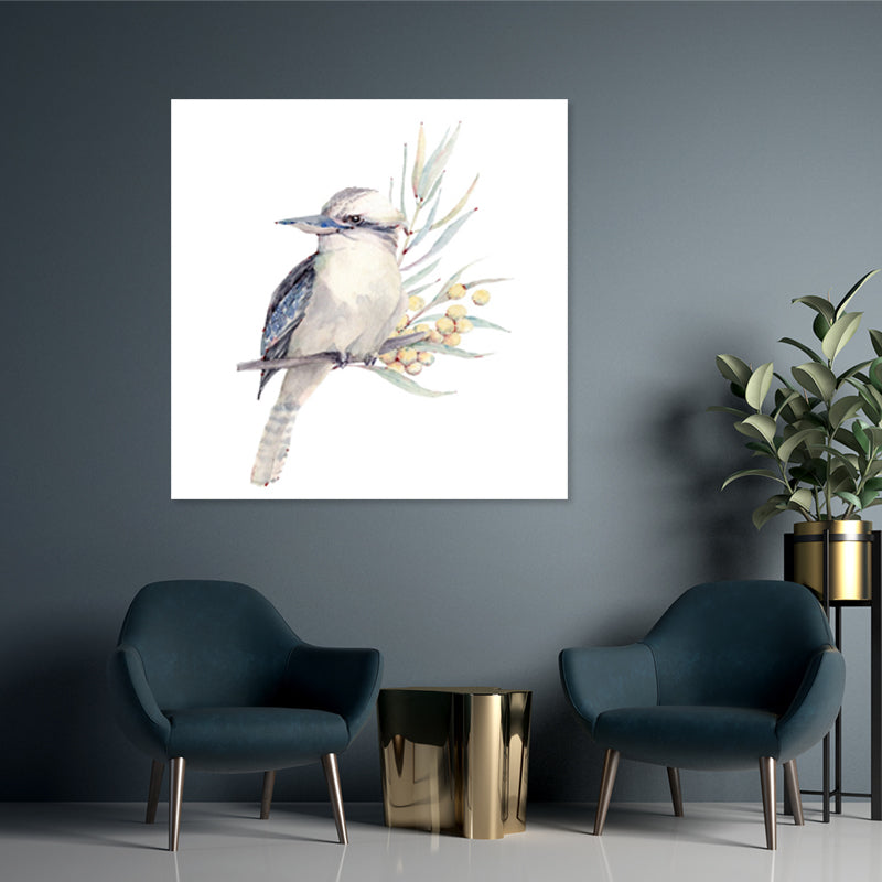 Whispering Kookaburra - Canvas Art Print - JP250