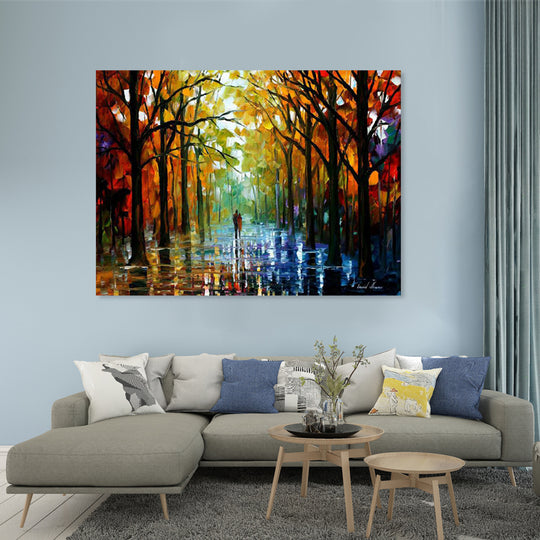 Path of Romance - Leonid Afremov Canvas Art Print - JP298