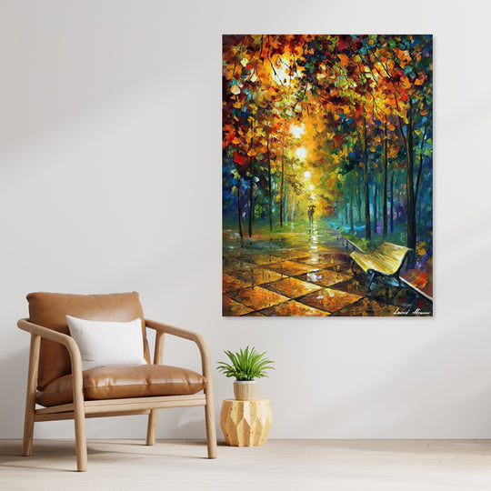 Peaceful Pathway - Leonid Afremov Canvas Print - JP304