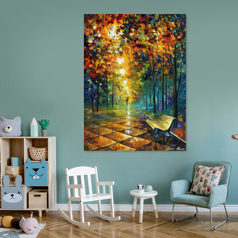 Peaceful Pathway - Leonid Afremov Canvas Print - JP304