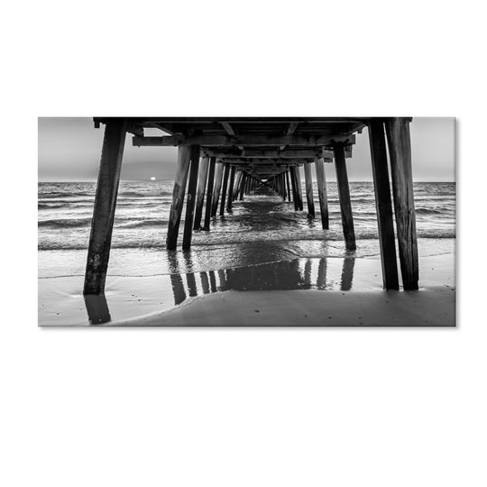 Under the Jetty at Sunset - Canvas Print - 80x150cm - JP342
