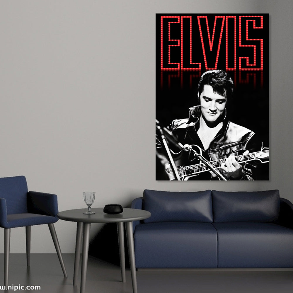 Elvis - Canvas Print Art - JP733 - 50x70cm