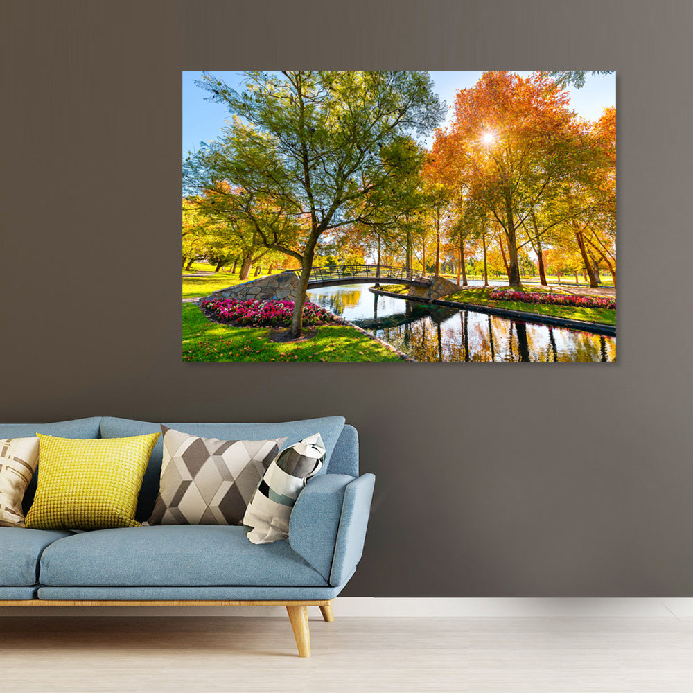 Adelaide's East Park Lands - Canvas Art Print - JP766