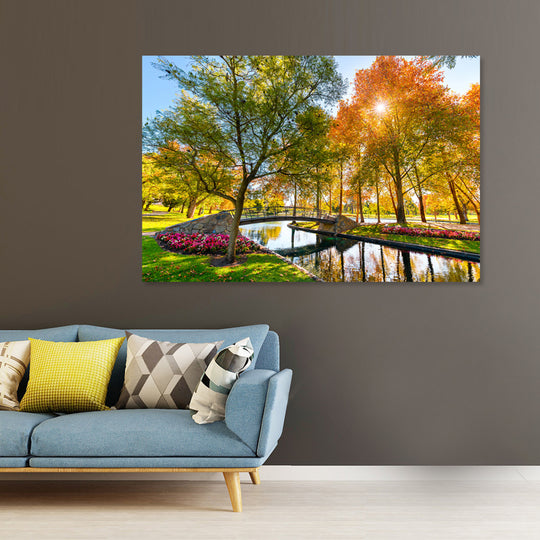 Adelaide's East Park Lands - Canvas Art Print - JP766