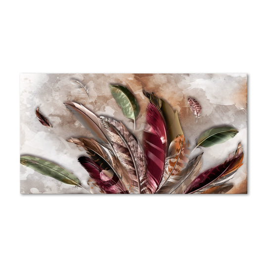 Bohemian Feathers Canvas Print - Assorted Sizes - JP776