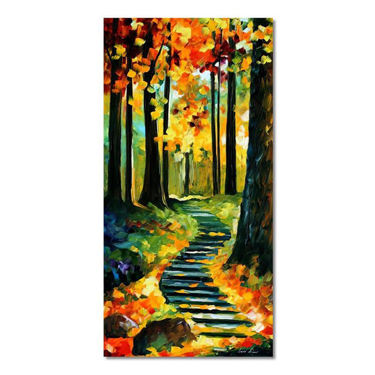Path amid Serenity - Leonid Afremov Canvas Print - JP282