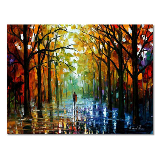Path of Romance - Leonid Afremov Canvas Art Print - JP298