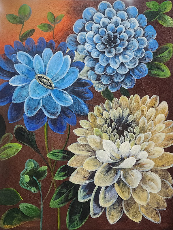 Flourishing Elegance - Hand Painted Art - 60x80cm - MTO-268