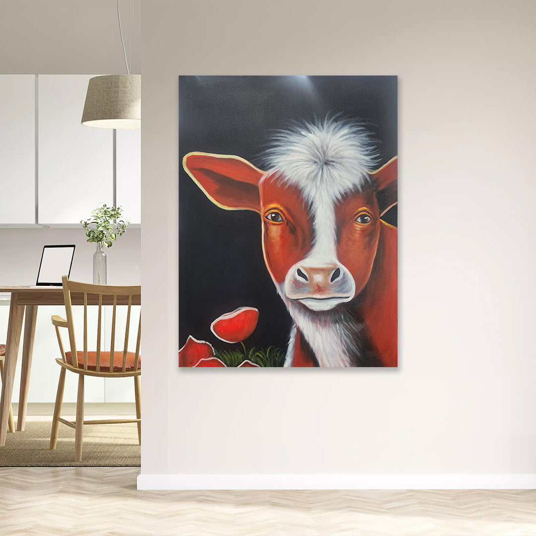 Gentle Gaze - Hand Painted Art - 60x80cm - MTO-273