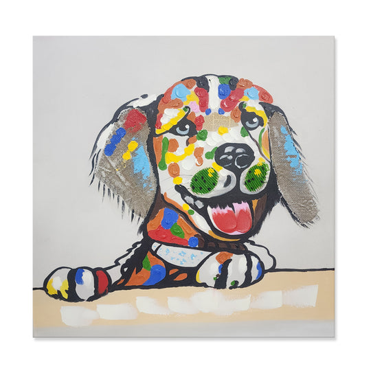 Hand Painted Art, Ready to hang 100x100cm, MTO-290