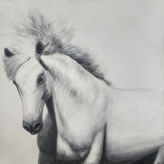 Majestic Motion - Hand Painted Art - 90x90cm - MTO-300