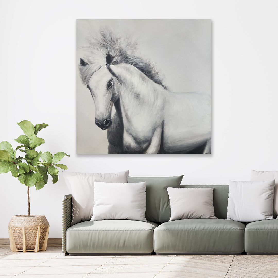 Majestic Motion - Hand Painted Art - 90x90cm - MTO-300