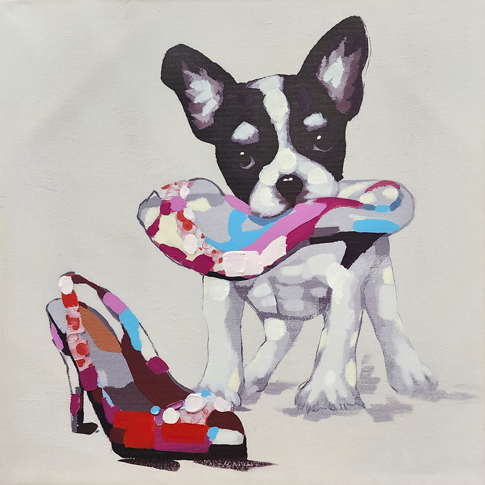 Guilty Pleasures - Hand Painted Art - 100x100cm - MTO-384