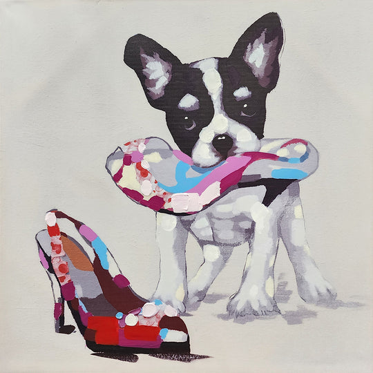 Guilty Pleasures - Hand Painted Art - 100x100cm - MTO-384