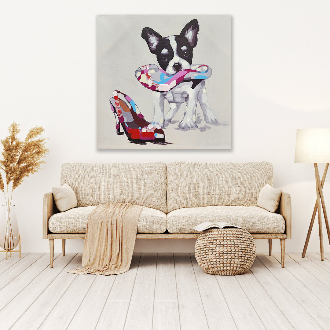 Guilty Pleasures - Hand Painted Art - 100x100cm - MTO-384