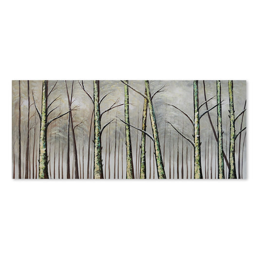 Misty Treescape - Hand Painted Art - MTO-412