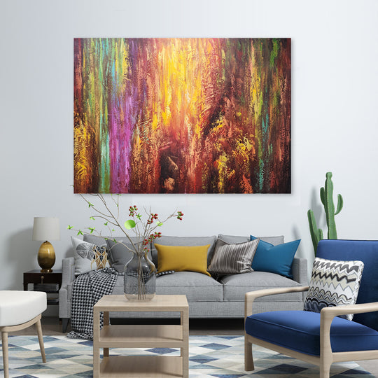 Colour Explosion - Hand Painted Art - MTO-414