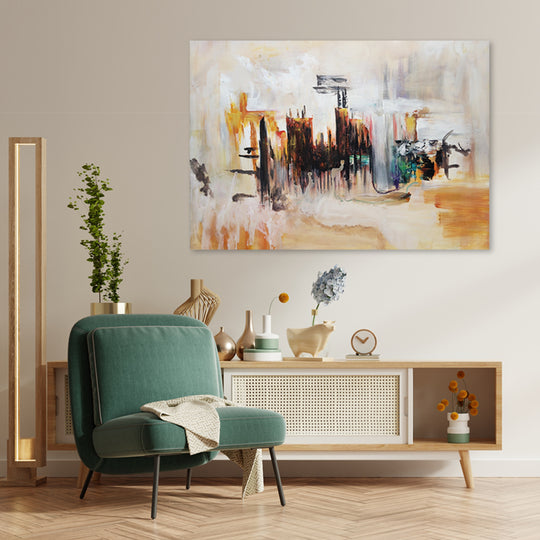 Rust City - Hand Painted Art - MTO-416