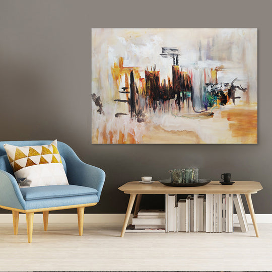 Rust City - Hand Painted Art - MTO-416