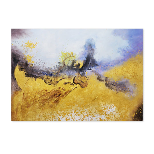 Golden Horizon - Hand Painted Artwork - MTO-420